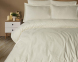 Постельное белье Saheser Delux Jacquard 300 TC 200х220 см Hazel Krem