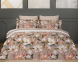 Турецкое постельное белье Prima Casa Digital Satin 200 х 220 см Magnolya Bej