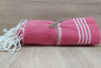 Рушник пештемаль Turkish Towel червоний 100х180 