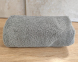 Полотенце турецкое махровое однотонное Zeron 50х90 Light Gray плотность 500 г/м2