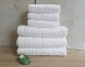 Набор турецких махровых полотенец Cestepe 50х90 3 штуки + 70х140 3 штуки Bamboo Sarev White