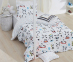 Покрывало вафельное EnLora Home 160x235 Love Pandas Beyaz