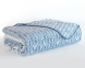 Турецкий хлопковый плед Istanbul Selen Indigo 200×220