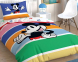 Детское постельное белье TAC Disney ранфорс 160×220 см Mickey Mouse Rainbow с простынью на резинке 100 х 200 см