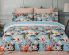 Турецкое постельное белье Prima Casa Digital Satin 200 х 220 см Magnolya Blue