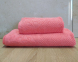 Набор турецких махровых полотенец Zeron 50х90+70х140 Damask 2 Pink