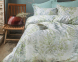 Турецька постільна білизна Issimo Cotton Satin 200 х 220 см Occale Green