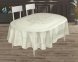 Скатертина тефлонова овальна 160х220 Viyana Crem