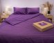 Постільна білизна LARA сатин-страйп LUX violet d13226s сімейна