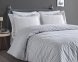 Постільна білизна Turkiz Ranforce Prima 200х220 см Santiago Grey