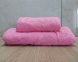 Набор турецких махровых полотенец Zeron 50х90+70х140 Yaprak Pink