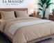 Турецкое постельное белье из вареного хлопка La Maison Stonewashed Ranforse 200 х 220 см Mariella Stone