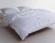 Турецкое постельное белье из вареного хлопка Limasso Stonewashed 200 х 220 см Inara Snow White