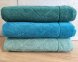 Набір махрових турецьких рушників Zeron 3 штуки 70х140 Microcotton Kilim Desen