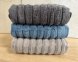 Набір махрових турецьких рушників Zeron 3 штуки 50х90 Microcotton Dalgali Desen