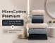 Набір турецьких махрових рушників Cestepe MicroCotton Premium 3 штуки 50x90 + 3 штуки 70х140 Voli 2 щільність 600 г/м2