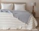 Турецкое муслиновое покрывало 230×250 Grey