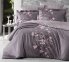 Турецкое постельное белье First Choice Cotton Satin Evan Lilac евро