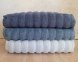 Набір турецьких махрових рушників Cestepe MicroCotton Premium 3 штуки 70x140 Ezgi 7 щільність 600 г/м2