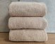 Рушник махровий однотонний Turkey 50х90 Beige щільність 500 г/м2 петля 16/1 ОПТ від 10 шт