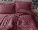 Турецкое постельное белье из вареного хлопка La Maison Stonewashed Ranforse 200 х 220 см Weens Cherry