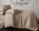 Турецька постільна білизна із вареної бавовни La Maison Stonewashed Ranforse 200 х 220 см Weens Stone