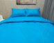 Постельное белье LARA бязь d11189p Turquoise полуторное