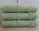 Набір турецьких бамбукових махрових рушників Zeron 3 штуки 70х140 Bamboo Green