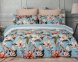 Турецька постільна білизна Prima Casa Digital Satin 200 х 220 см Magnolya Blue