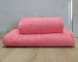 Набор турецких махровых полотенец Zeron 50х90+70х140 Damask 2 Pink