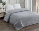 Махровая простынь-покрывало Zeron Turkey 200х220 Bawer Grey